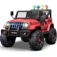 12V Electric Kids Ride On Jeep Street King Truck with Wheels Suspension
